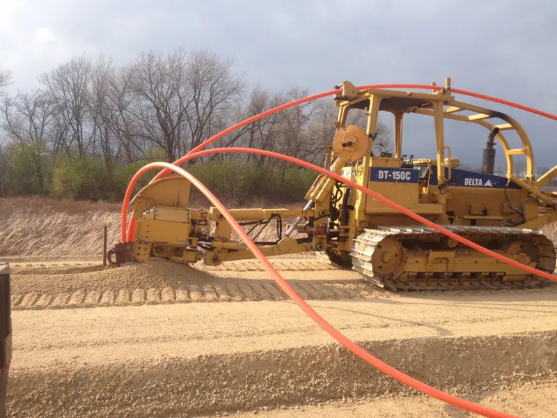 DT-150C cable plow equipment